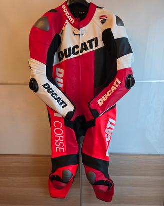 tuta pelle ducati corse TG 52 