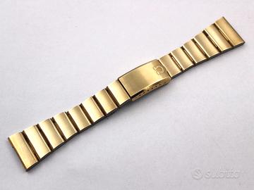 Omega Bracciale Vintage Ref. 1241/233 Placcato Oro