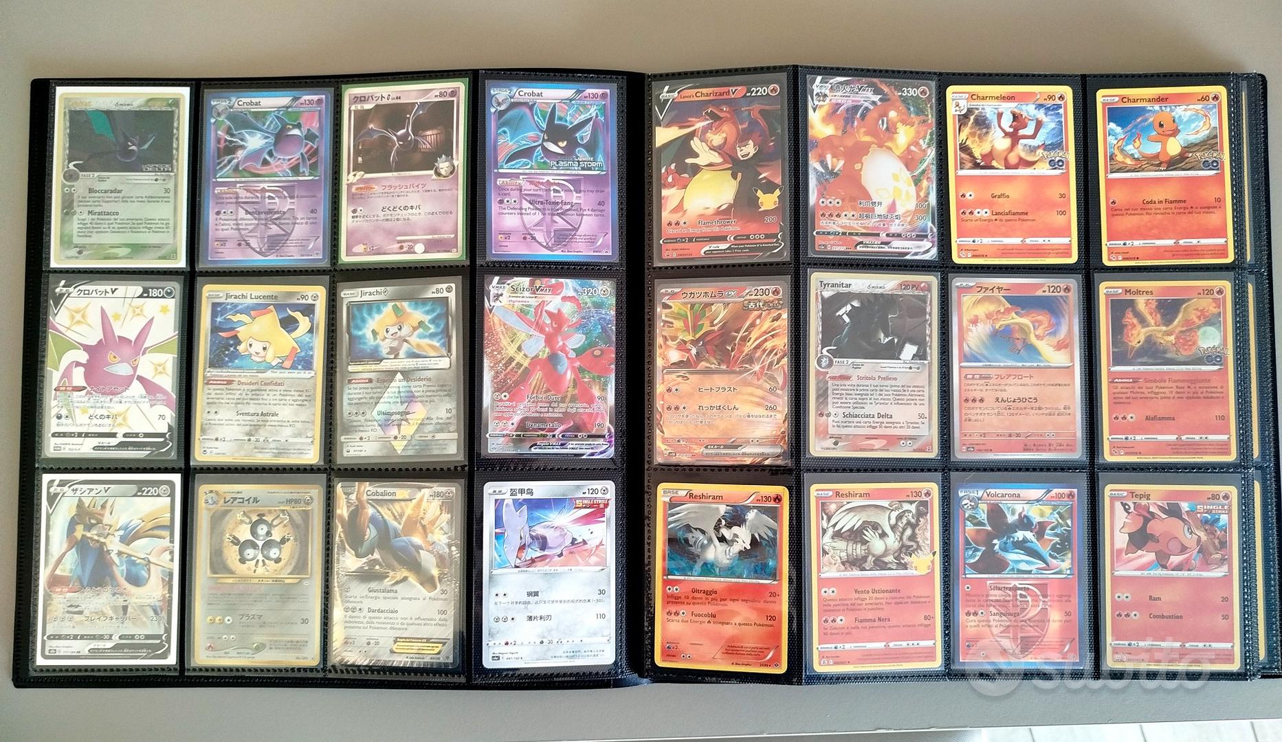 lotto carte Pokemon vintage holo Charizard Pikachu - Collezionismo In ...