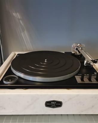 Garrard Zero su base in marmo