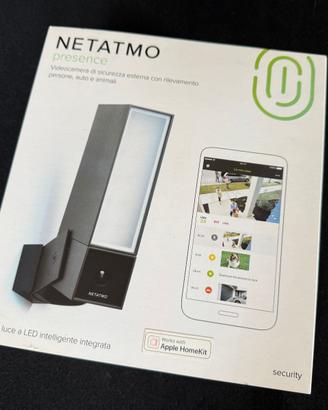 Netatmo Presence Camera Esterna WiFi LED Nuova