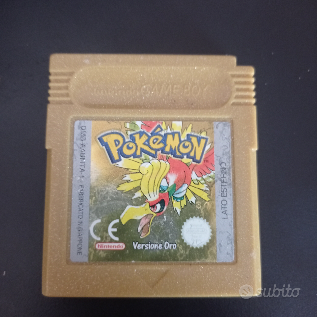 Pokémon Versione Oro, Game Boy Color, Giochi