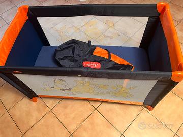 Lettino da Viaggio con Materasso Ortopedico