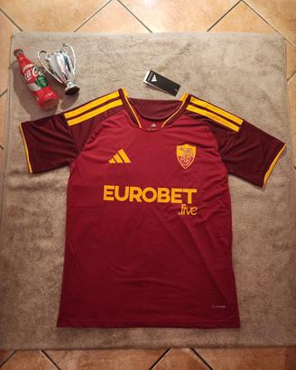 Maglia AS Roma home 2026/2027 rossa, taglia S, man