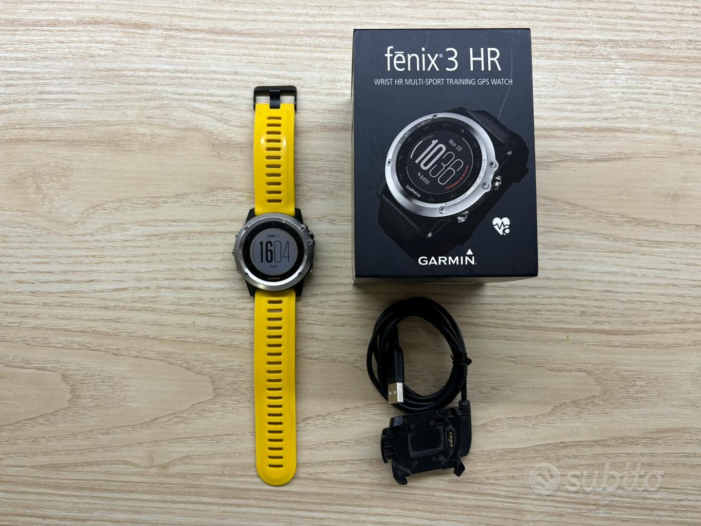 Cinturino garmin fenix sale 3 hr originale