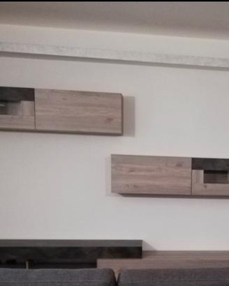 Mobili soggiorno moderno componibile 5 pezzi