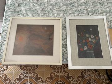 Quadri Dipinti olio su tela incorniciati