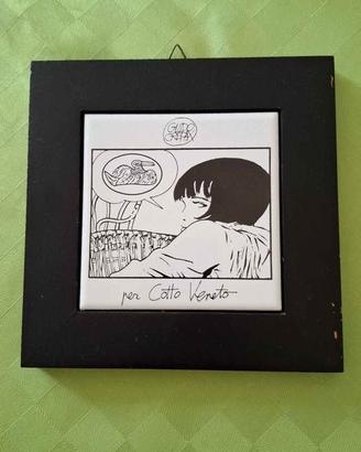 Piastrella Vintage VALENTINA di GUIDO CREPAX (Cott