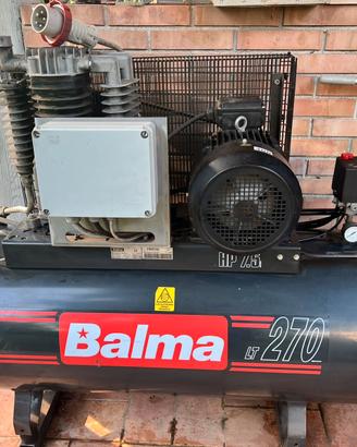 Compressore 270 litri motore 7,5Hp