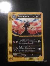 Carta pokemon Houndoom holo