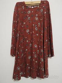 Vestito Bershka Rosso Taglia S