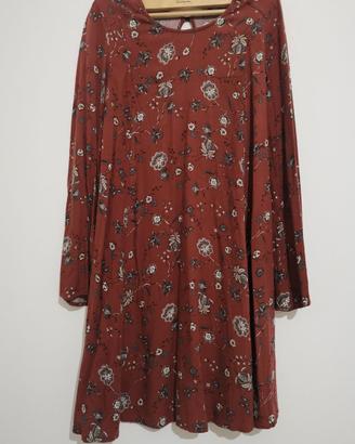 Vestito Bershka Rosso Taglia S