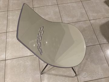 Sedia per scrivania lilla