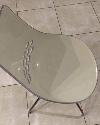 Sedia per scrivania lilla