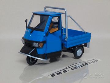 Piaggio Ape 50 Cross Country Blu New-Ray 1/18
