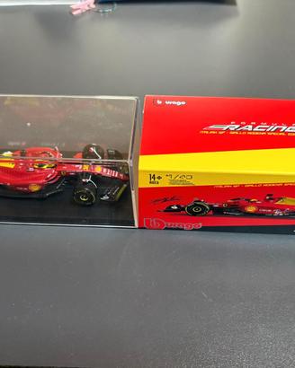 Ferrari F1 75 1:43 Burago C.Leclerc  Gp Ita  2022