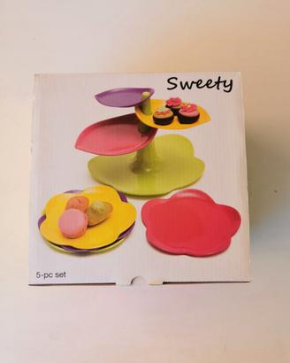 Set porta dolci e snack