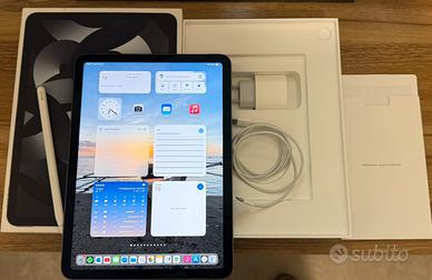 Ipad AIR 5a gen 64gb + pen apple magnetica + acces