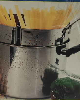 Spaghettiera doppio cestello o doppia pasta 