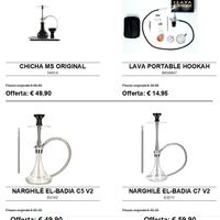 Narghilè e Shisha vari modelli – Prezzi da €14,95