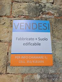 Suolo edificabile + fabbricato