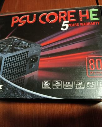 Alimentatore PSU CORE HE 850watt 80Plus