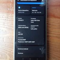 Oppo A16S 4gb 64gb smartphone sbloccato usato poco