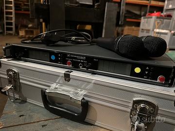 Radiomicrofoni Sennheiser EM 3032U + 2 Microfoni