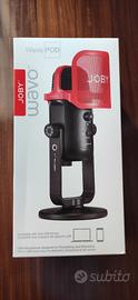 JOBY Wavo POD USB Microfono a Condensatore per PC