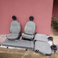 TAPPEZZERIA SEDILE SEDILI FIAT 500 LOUNGE 3P 07-20