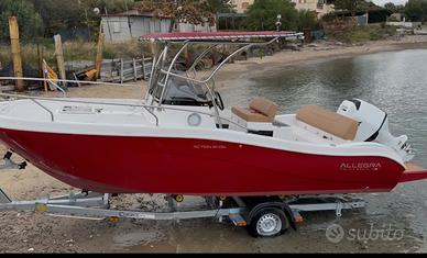 Barca Allegra 6,30 e Motore Honda 150 (Nuovi)