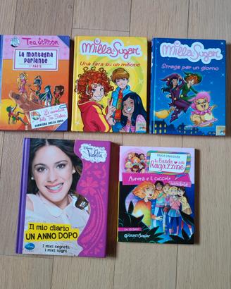 Lotto libri da bambina
