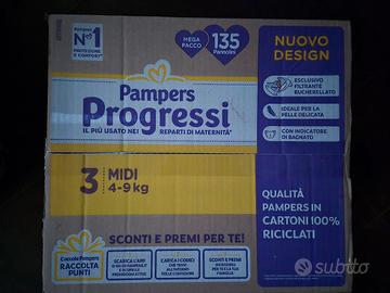 pampers progressi taglia 3