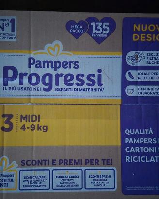 pampers progressi taglia 3