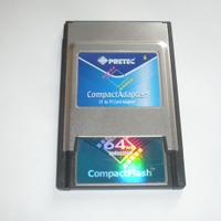 Pretec Compact Flash da 64 Mb + adattatore PCMCIA