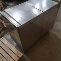 carrello inox porta farina 