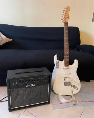 Chitarra elettrica Squier (Fender) + amplificatore