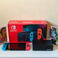 Nintendo Switch + Pokémon Scudo + My Hero Academia