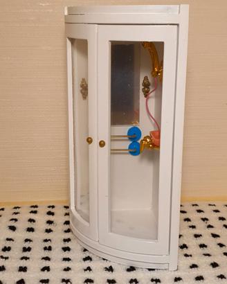 Cabina doccia in miniatura per Casa delle Bambole