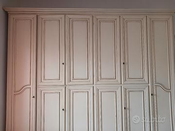 armadio legno massello