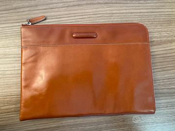 Pochette uomo Piquadro doc /IPAD pelle NUOVO