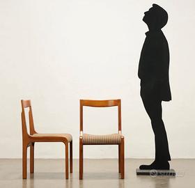 Sedie vintage anni 80 - Produzione Italia