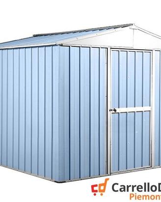 Box porta attrezzi lamiera 276x260 azzurro