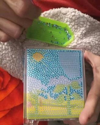 Portaoggetti Girasole ✨ Diamond Painting