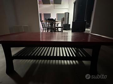 Tavolino legno massello