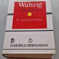 Dizionario Italiano-Tedesco Wahrig Zanichelli