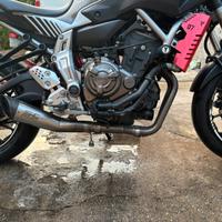 Scarico completo Sc project S1 yamaha mt 07