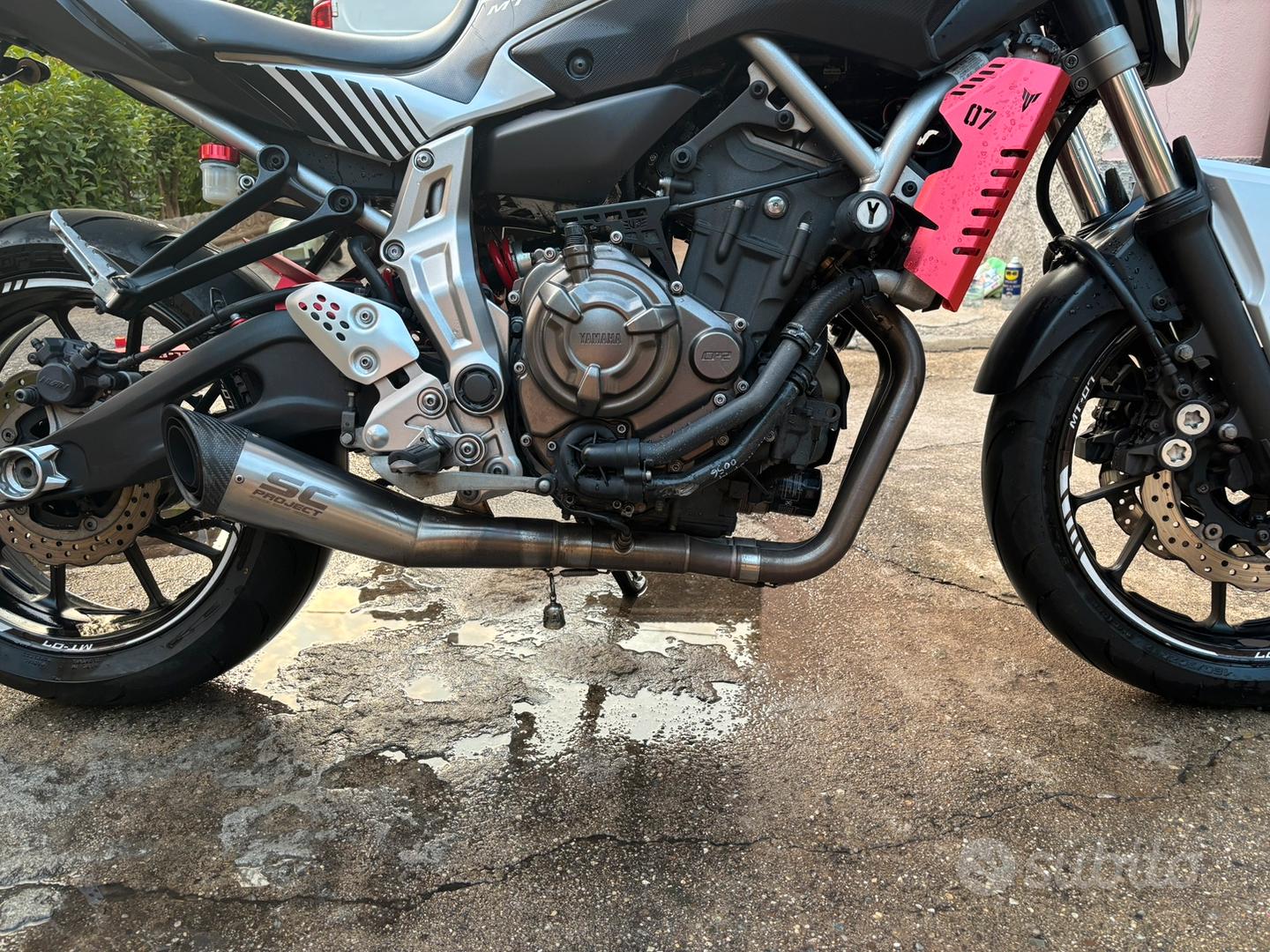 Scarico completo Sc project S1 yamaha mt 07 Accessori Moto In