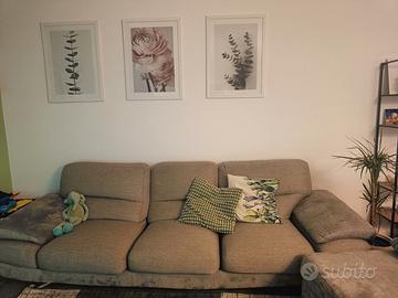 Divano poltrone e sofà lineare 4 posti