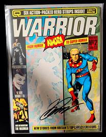Warrior #2 1982 Autografato David Lloyd - COA